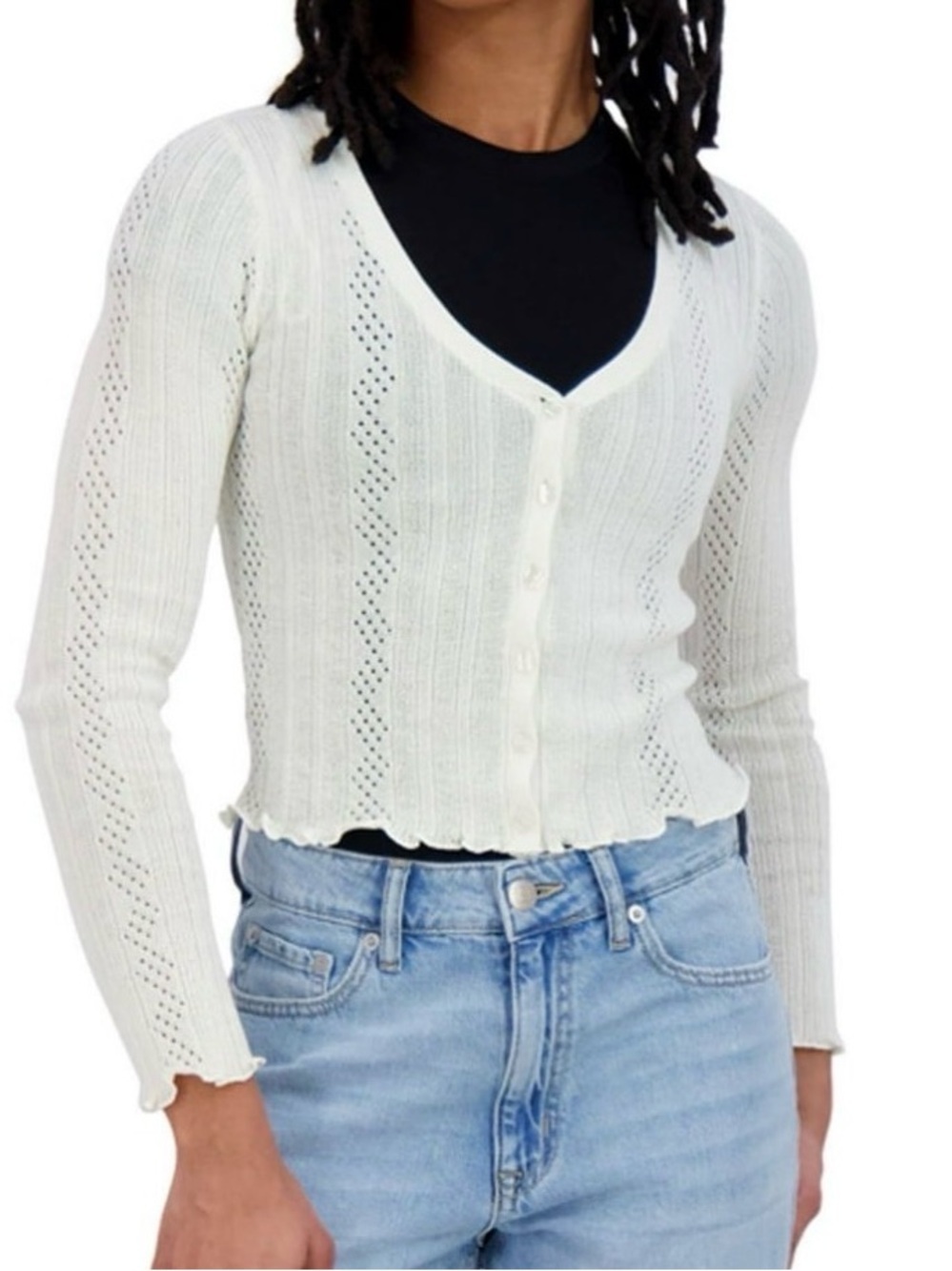 Aeropostale Women's Cropped Cardigan